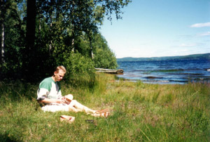 Den Vnernsee erreicht. Der grte See Schwedens!